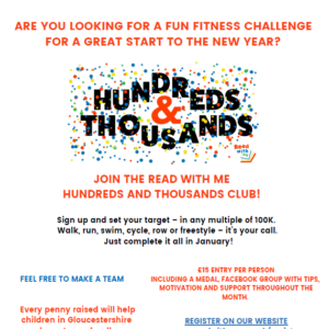 Registration For Hundreds And Thousands Fitness Challenge