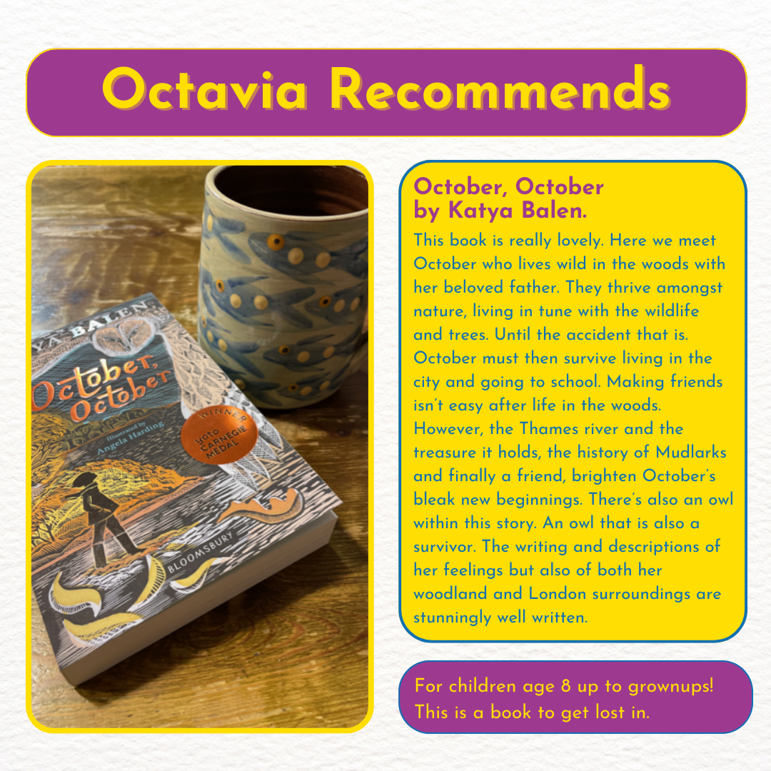 Read more about the article October 2023 – Introducing Octavia Recommends!