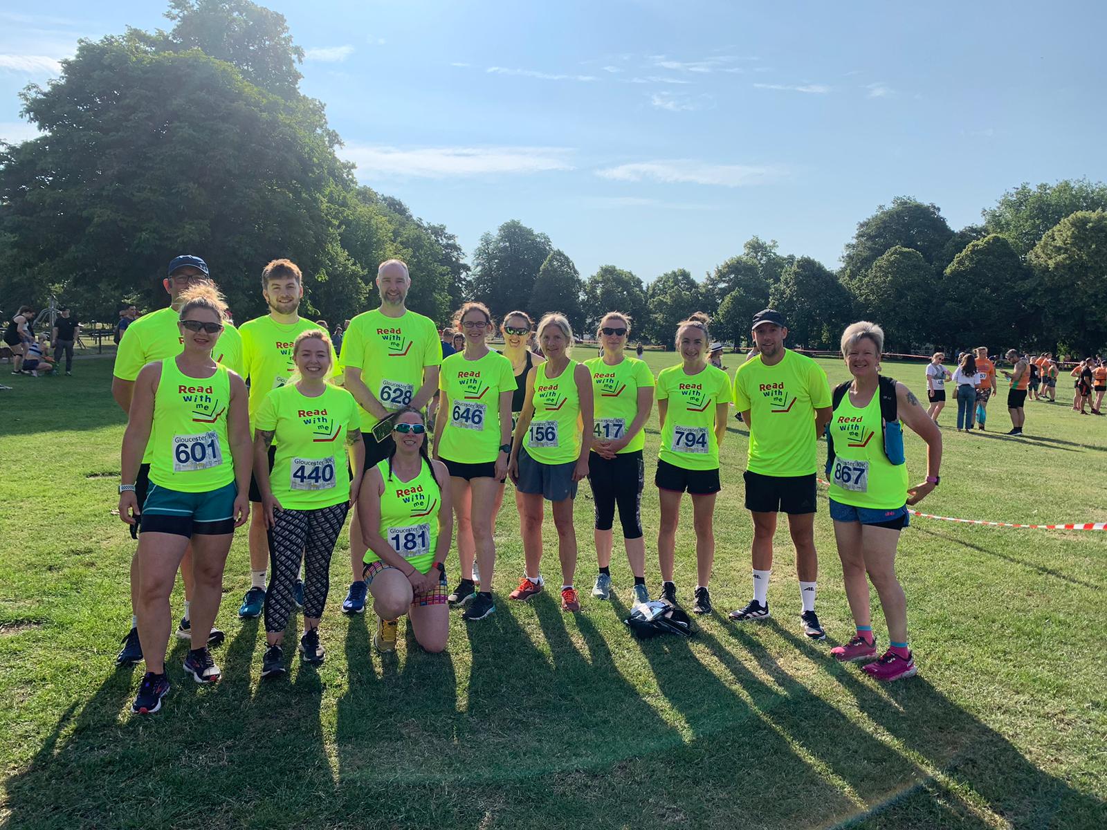 Read more about the article Read With Me Team take on Gloucester 10k!